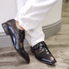 Men's 08822 Cap Toe Monk Strap Lace Up Oxfords Dress Shoes - Jazame, Inc.