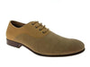 Ferro Aldo Men's 139255A Combined Denim Lace Up Oxfords Dress Shoes - Jazame, Inc.