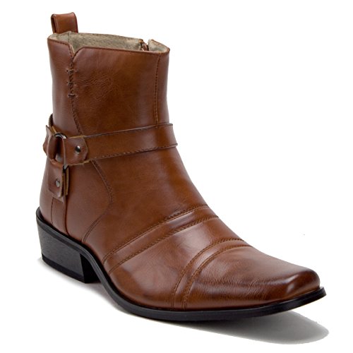 Men's 39093 Leather Lined Tall Western Style Cowboy Dress Boots Men's 39093 Leather Lined Tall Western Style Cowboy Dress Boots