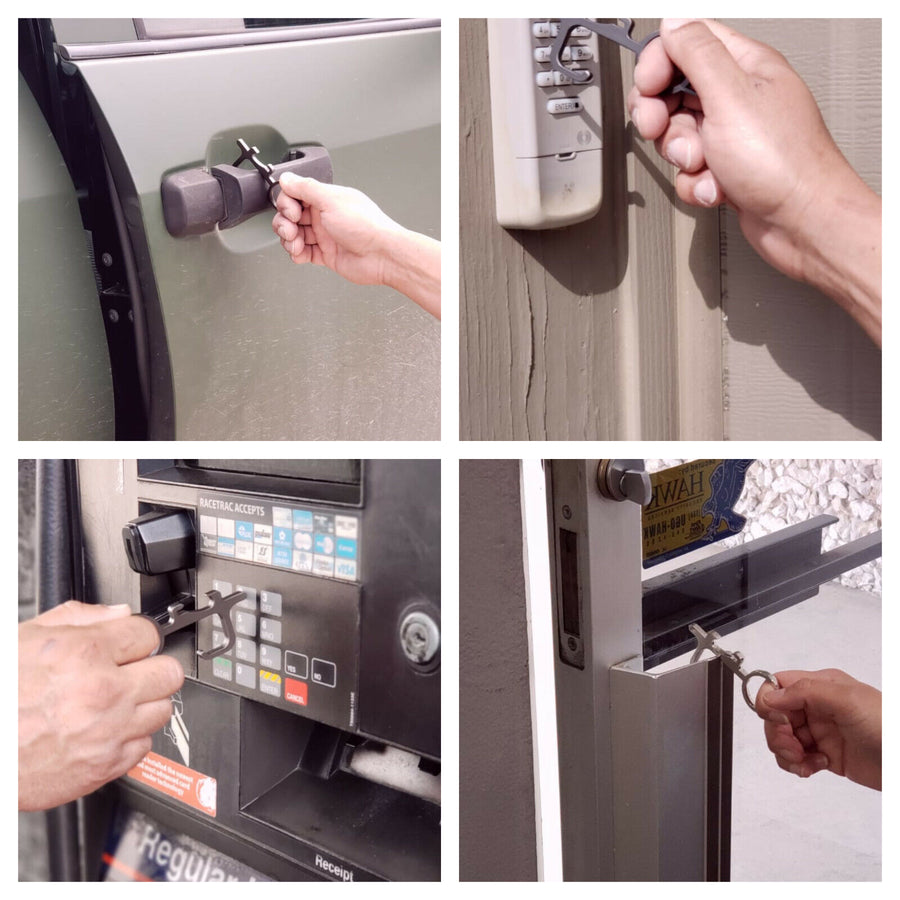 Door Opener / Opening Tool | No-Touch Keypad Presser - Keep Fingers Germ-Free US