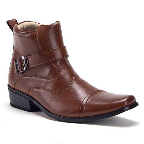Men's 39015 Leather Lined Tall Western Style Cowboy Dress Boots Men's 39015 Leather Lined Tall Western Style Cowboy Dress Boots