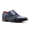 Men's C-471 Baker Derby Cap Toe Lace Up Combined Dress Shoes - Jazame, Inc.