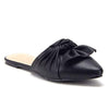 Women's Luxury Slip On Mule Dress Flat Shoes - Jazame, Inc.