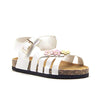 Little Girls Urban Strappy Slip On Footbed Rubber Sole Slides Sandals