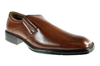 Mens Delli Aldo Sleek SIip On Dress Loafers Shoes 16010 Brown-86 - Jazame, Inc.