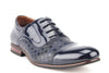 Ferro Aldo Men's 19507L Cap Toe Pattern Oxfords Dress Shoes - Jazame, Inc.