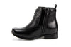 Toddler Boys I-322 Zippered Ankle High Party Dress Boots - Jazame, Inc.