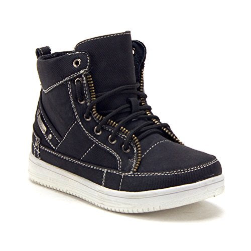 Jazame Youth Little Boys High Top Chukka Boots Sneakers Shoes