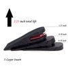 Mens & Womens Height Increasing Insoles 3-Layer Air up Shoe Lifts Elevator Shoes Insole Lift Kit 2.25" - Jazame, Inc.