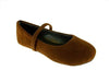 Girls 1001-SU-132 Toddlers Suede Slip On Mary Jane Flat Shoes - Jazame, Inc.