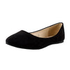 Women's Angie Classic Pointy Toe Ballet Slip On Flat Shoes - Jazame, Inc.