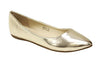 Women's Angie Classic Pointy Toe Ballet Slip On Flat Shoes - Jazame, Inc.
