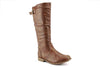 Women's Karyn's BDW-10 Tall Ruched Riding Boots - Jazame, Inc.