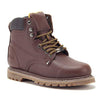 Men's 626 Ankle High Water Resistant Leather Construction Safety Work Boots - Jazame, Inc.