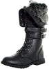 Women's Shanghai Military Combat Lace Up Winter Boots - Jazame, Inc.