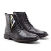 Jazamé Men's Stealth Distressed Secret Pocket Storage Military Combat Dress Boots - Jazame, Inc.