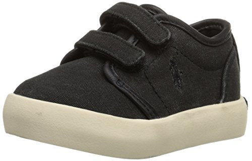 Polo Ralph Lauren Kids Ethan Low EZ Canvas Fashion Sneaker (Toddler) - Jazame, Inc.