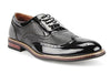 Ferro Aldo Men's 139001P Formal Wing Tip Patent Leather Dress Oxfords Shoes - Jazame, Inc.