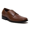 Ferro Aldo Men's 129207BL Textured Designer Vamp Square Toe Oxfords Shoes - Jazame, Inc.