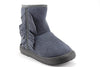 Girls BTF-07K Suede Fringe Cozy Lined Boots - Jazame, Inc.