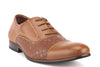 Ferro Aldo Men's 19507L Cap Toe Pattern Oxfords Dress Shoes - Jazame, Inc.