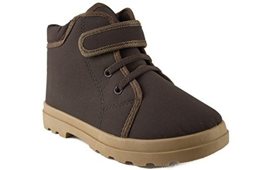 Kids 932 Boys Desert Suede Fleece Lined Chukka Boots - Jazame, Inc.