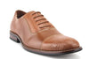 Ferro Aldo Men's 19509L Faux Gator Cap Toe Balmoral Oxfords Dress Shoes - Jazame, Inc.