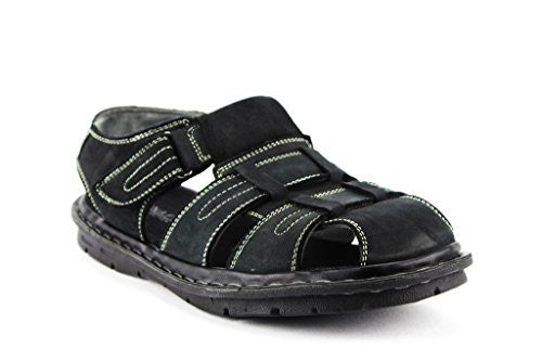 New Men's S-502 Heel Strap Fisherman Leather Sandals - Jazame, Inc.