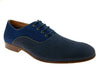 Ferro Aldo Men's 139255A Combined Denim Lace Up Oxfords Dress Shoes - Jazame, Inc.