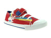 Kids Pinky Poppy03E Canvas Multi Colored Sneakers Shoes - Jazame, Inc.