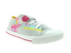Kids Pinky Poppy03E Canvas Multi Colored Sneakers Shoes - Jazame, Inc.
