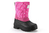 Girls BHD-03I Toddlers Quilted Star Print Fur Lined Winter Snow Boots - Jazame, Inc.