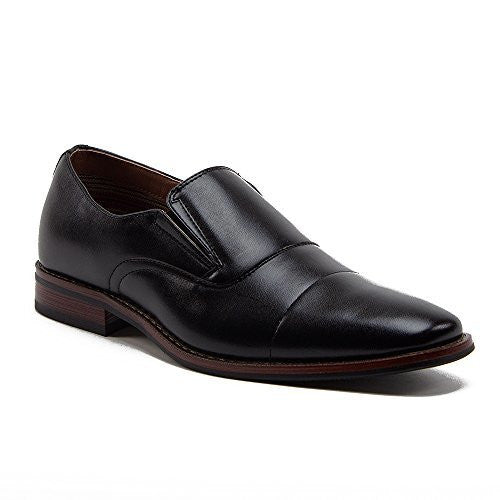 Ferro Aldo Men's 19532 Stitched Cap Toe Slip On Casual Dress Loafers Shoes - Jazame, Inc.