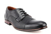 Ferro Aldo Men's 19502L Cap Toe Textured Lace Oxfords Dress Shoes - Jazame, Inc.