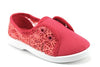 Girls Cutie-30I Slip On Lace Canvas Sneakers Shoes - Jazame, Inc.