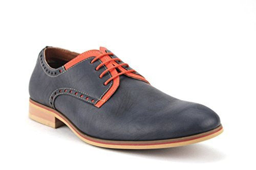 Ferro Aldo Men's 19393LE Derby Two Tone Oxford Dress Shoes Ferro Aldo Men's 19393LE Derby Two Tone Oxford Dress Shoes