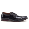 Men's Classic Wing Tip Snake Print Lace Up Oxfords Dress Shoes - Jazame, Inc.