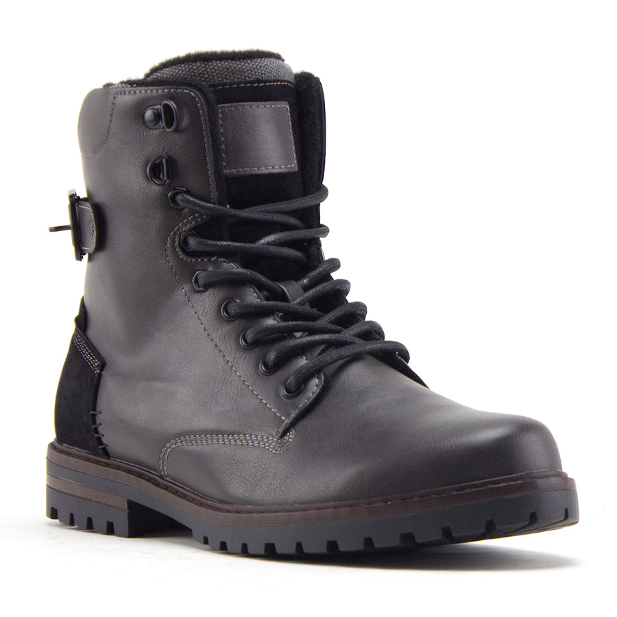 Men's B-1911 Steve 8 inch Tall Fashion Military Combat Dress Boots - Jazame, Inc.