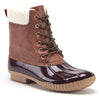 Women's Dylan Lace Up Rain Snow Winter Duck Boots - Jazame, Inc.