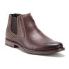 Men's Hank Ankle High Slip On Distressed Chelsea Dress Boots - Jazame, Inc.