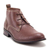 Men's 917129 Ankle High Distressed Lace Up Round Toe Chukka Dress Boots - Jazame, Inc.