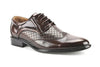 New Men's W2015-6 Checkered Wing Tip Oxford Shoes - Jazame, Inc.