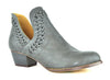 Women's Ted-8 Low Stacked Heeled Women's Ankle Boots - Jazame, Inc.