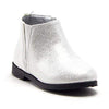 Little Toddler Girls' Ankle High Metallic Shine Booties Zipped Chelsea Dress Boots - Jazame, Inc.