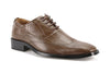 New Men's W2015-4 Formal Pin Striped Wing Tip Oxford Shoes - Jazame, Inc.