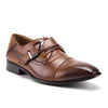 Men's 08822 Cap Toe Monk Strap Lace Up Oxfords Dress Shoes - Jazame, Inc.