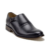 Men's Monk Strap Slip On Single Buckle Round Toe Loafers Dress Shoes - Jazame, Inc.