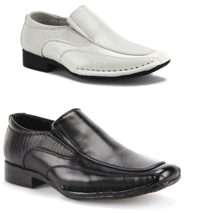 Bonafini Boys Infants / Toddlers I-140 Classic Slip On Dress Shoes Loafers 6 M US Toddler / White Bonafini Boys Infants / Toddlers I-140 Classic Slip On Dress Shoes Loafers 6 M US Toddler / White