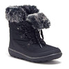 Women's Hike-02 Outdoor Fur Cuff Lace-Up Quilted Winter Snow Boots - Jazame, Inc.