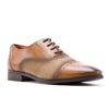 Men's C-471 Baker Derby Cap Toe Lace Up Combined Dress Shoes - Jazame, Inc.